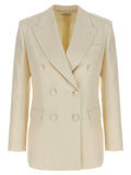 Brioni White Wool Blazer