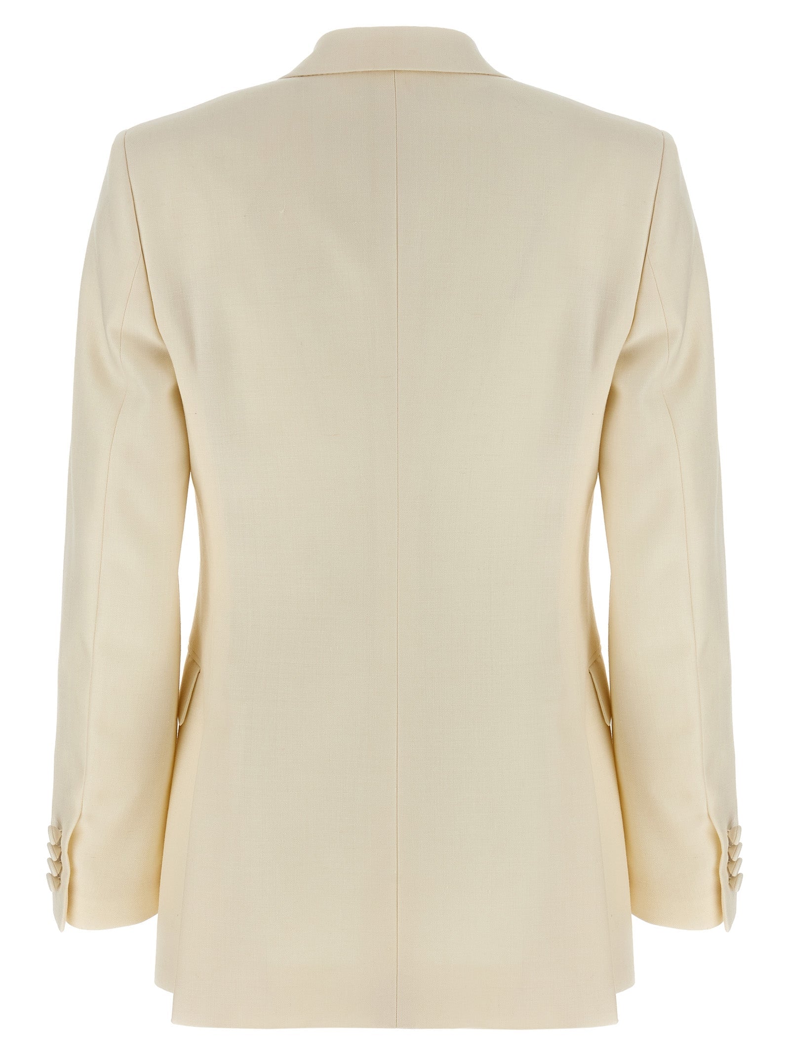 Brioni White Wool Blazer