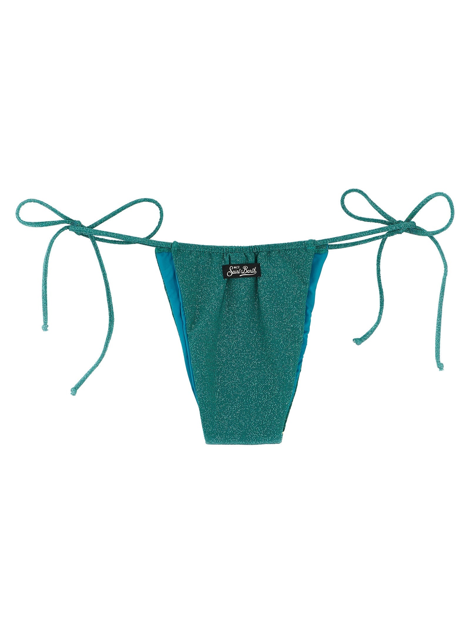 MC2 Saint Barth Bicolor Viscose Swim Briefs