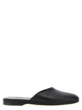 Brioni Black Calfskin Mules