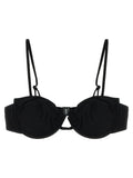 MC2 Saint Barth Black Viscose Bikini