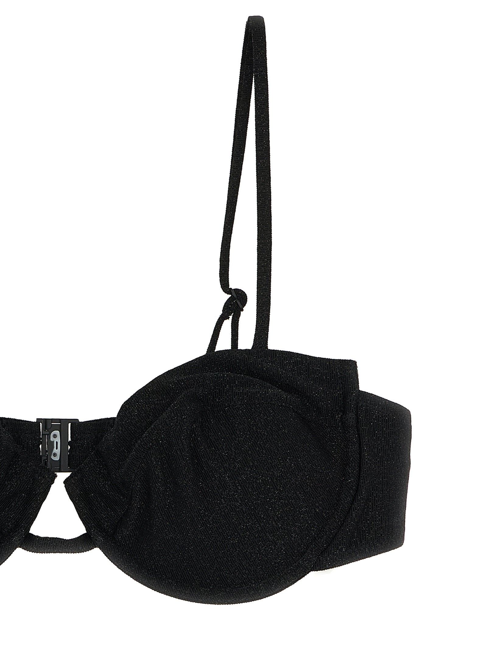 MC2 Saint Barth Black Viscose Bikini