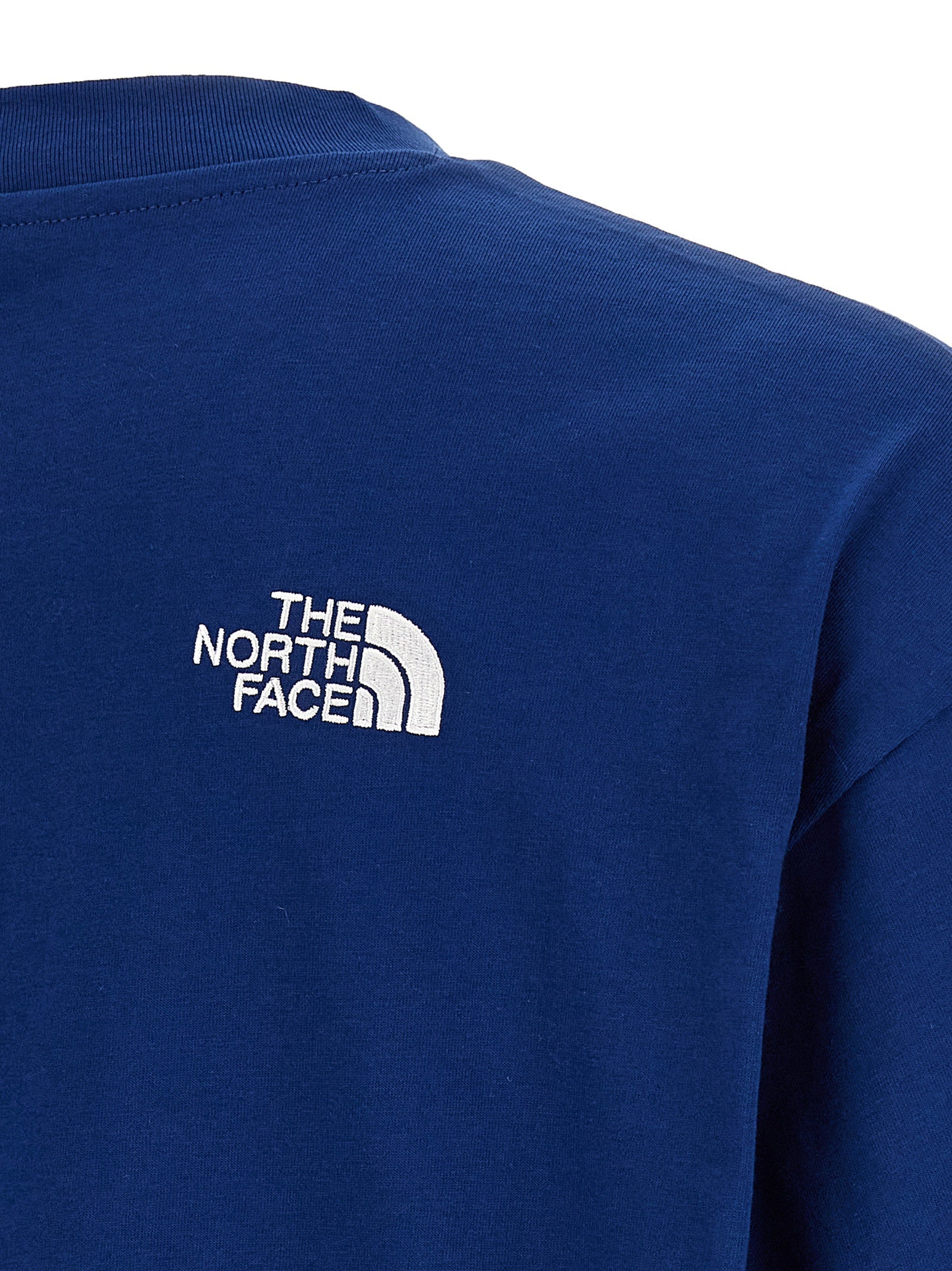 The North Face Blue Cotton T-Shirt