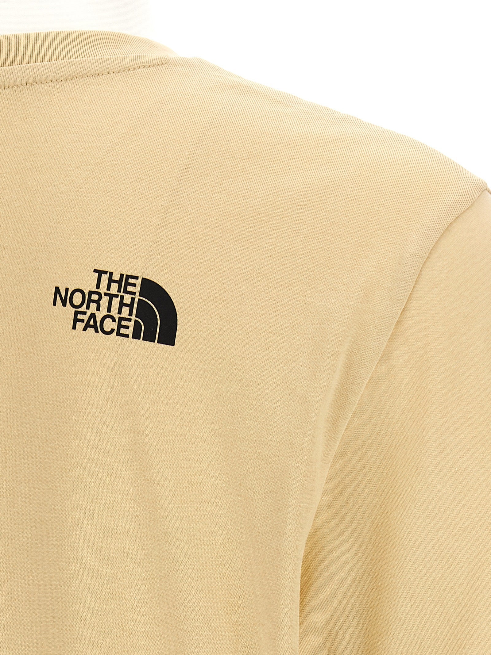 The North Face Beige Cotton T-Shirt