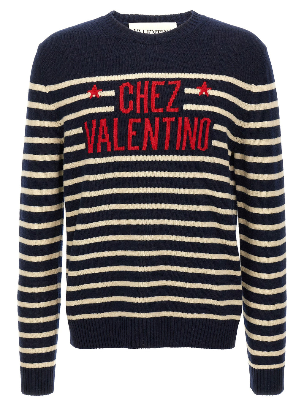 Valentino Garavani Blue Virgin Wool Cardigan