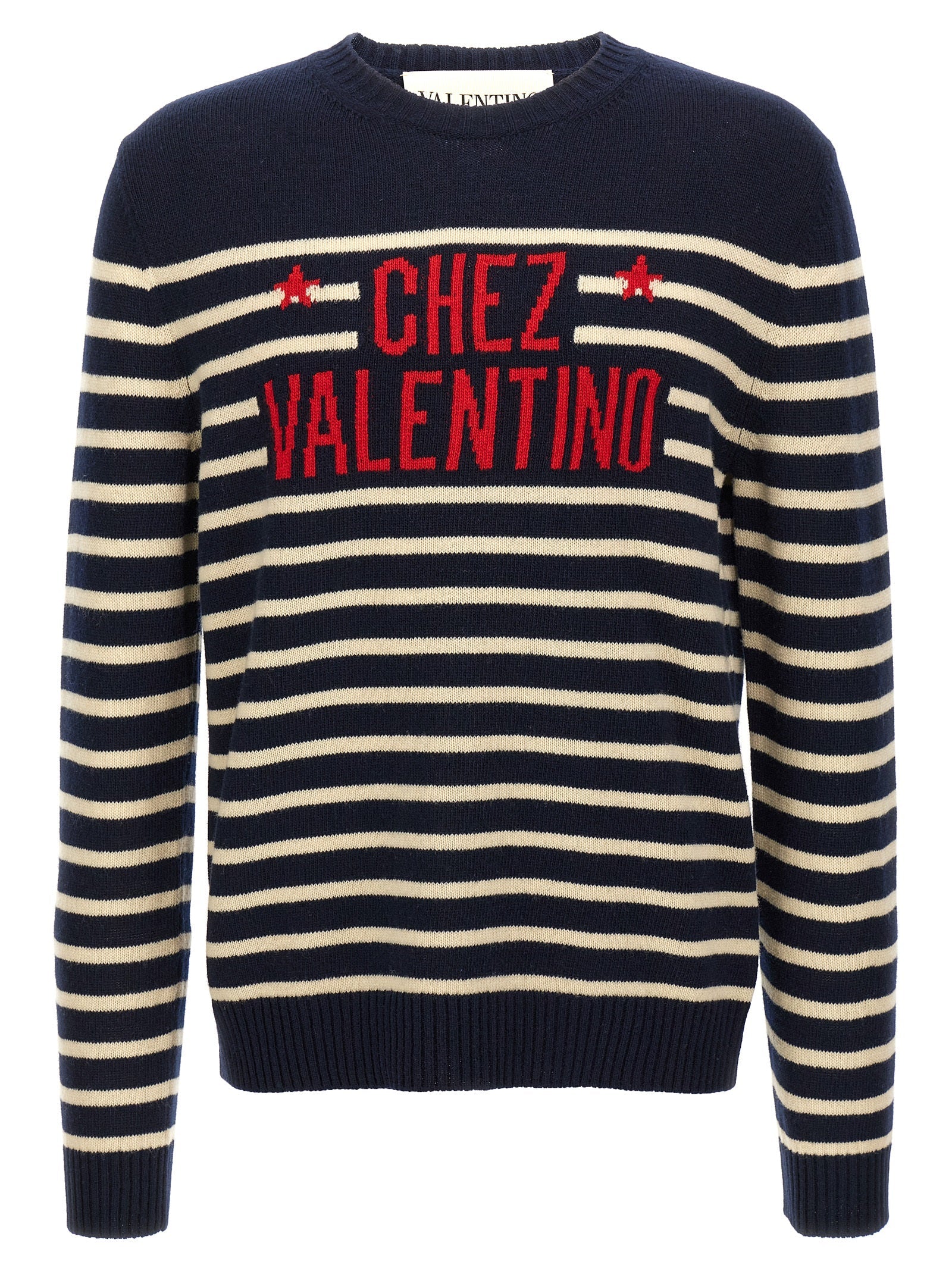 Valentino Garavani Blue Virgin Wool Cardigan