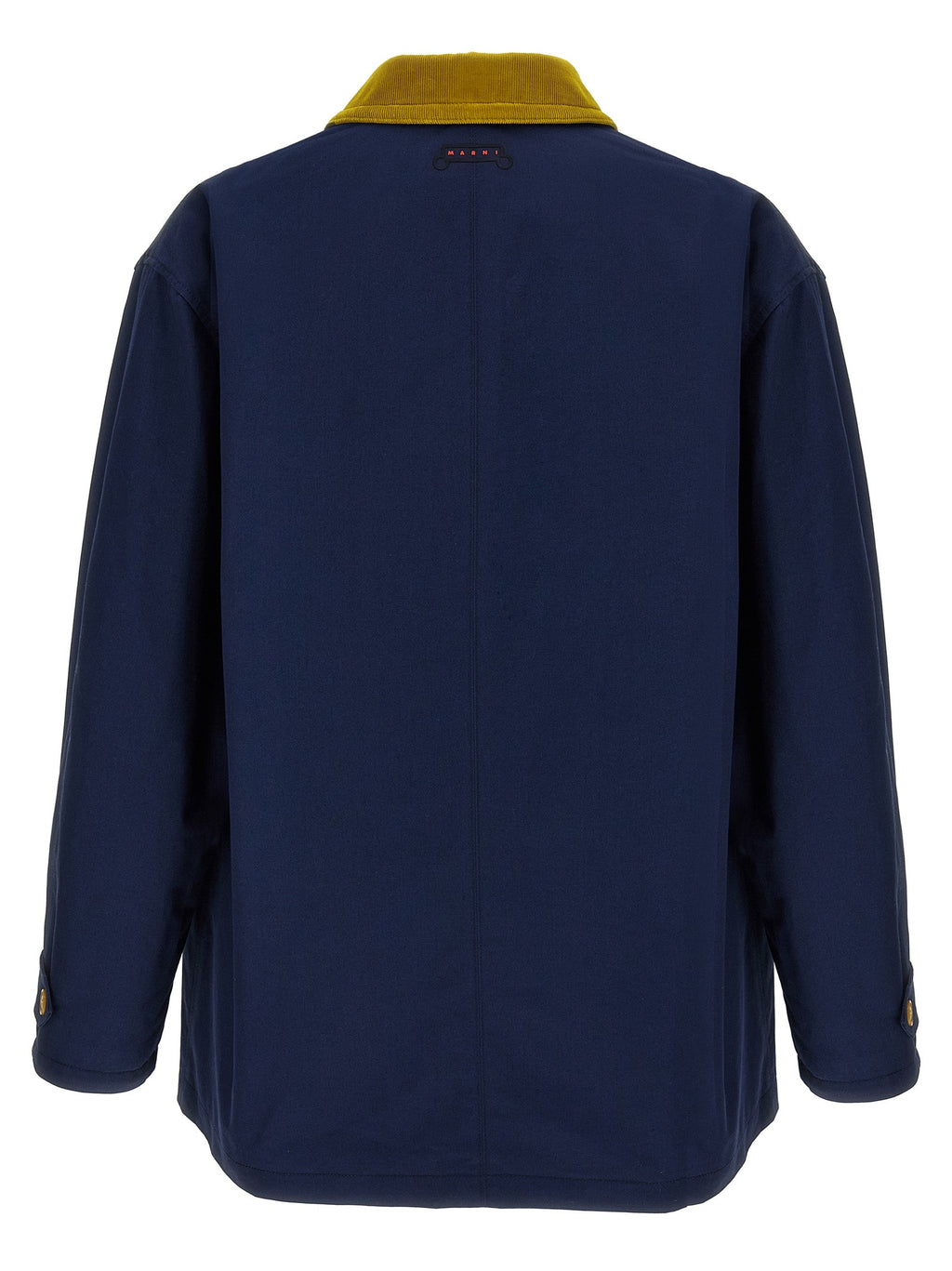 Marni Blue Cotton Parka