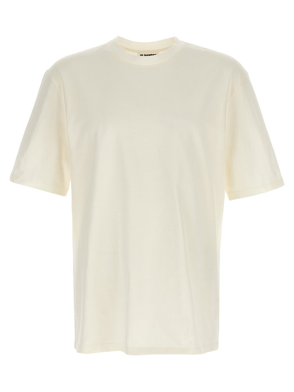 Jil Sander White Cotton Long Sleeve T-Shirt