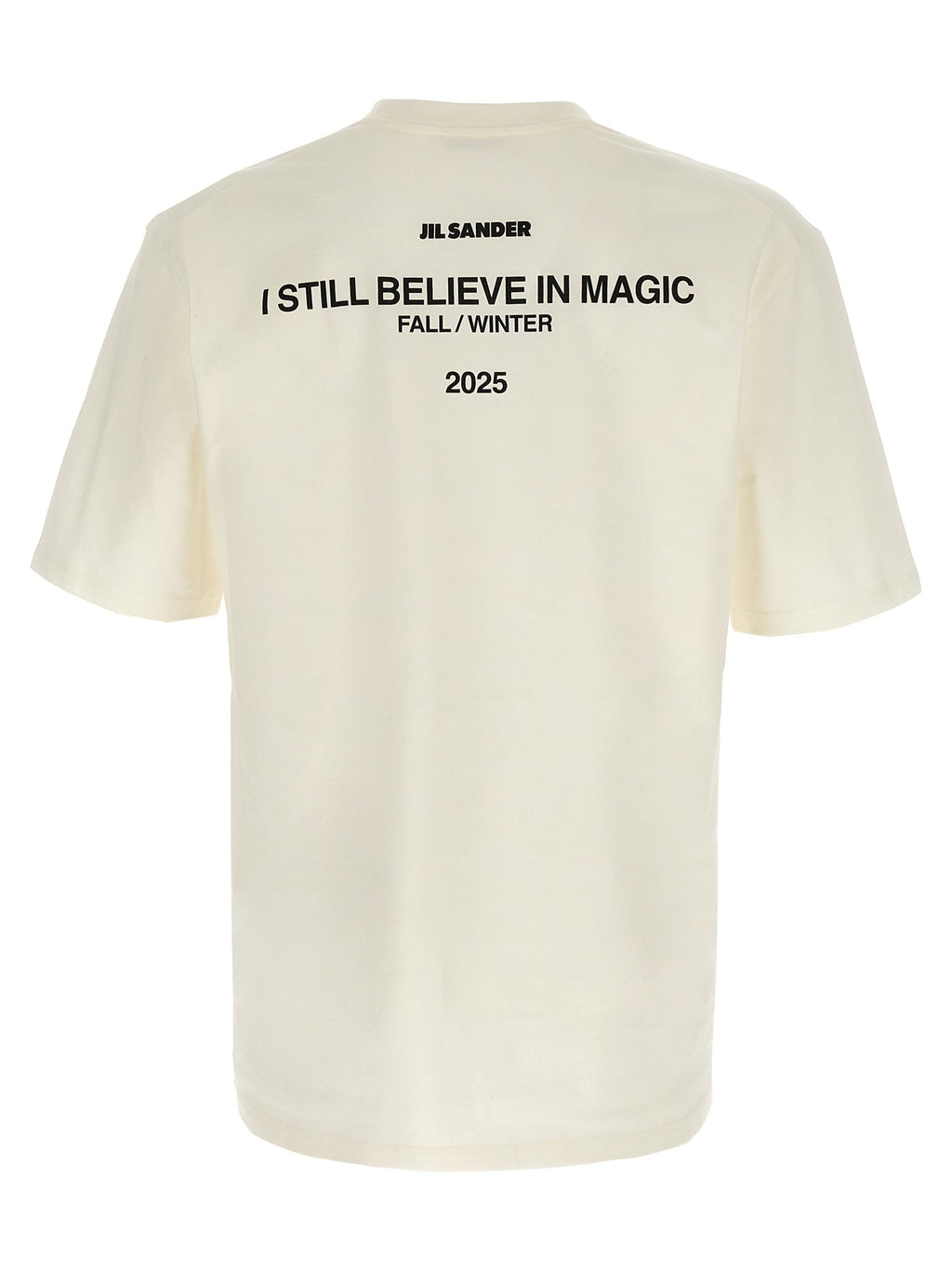 Jil Sander White Cotton Long Sleeve T-Shirt