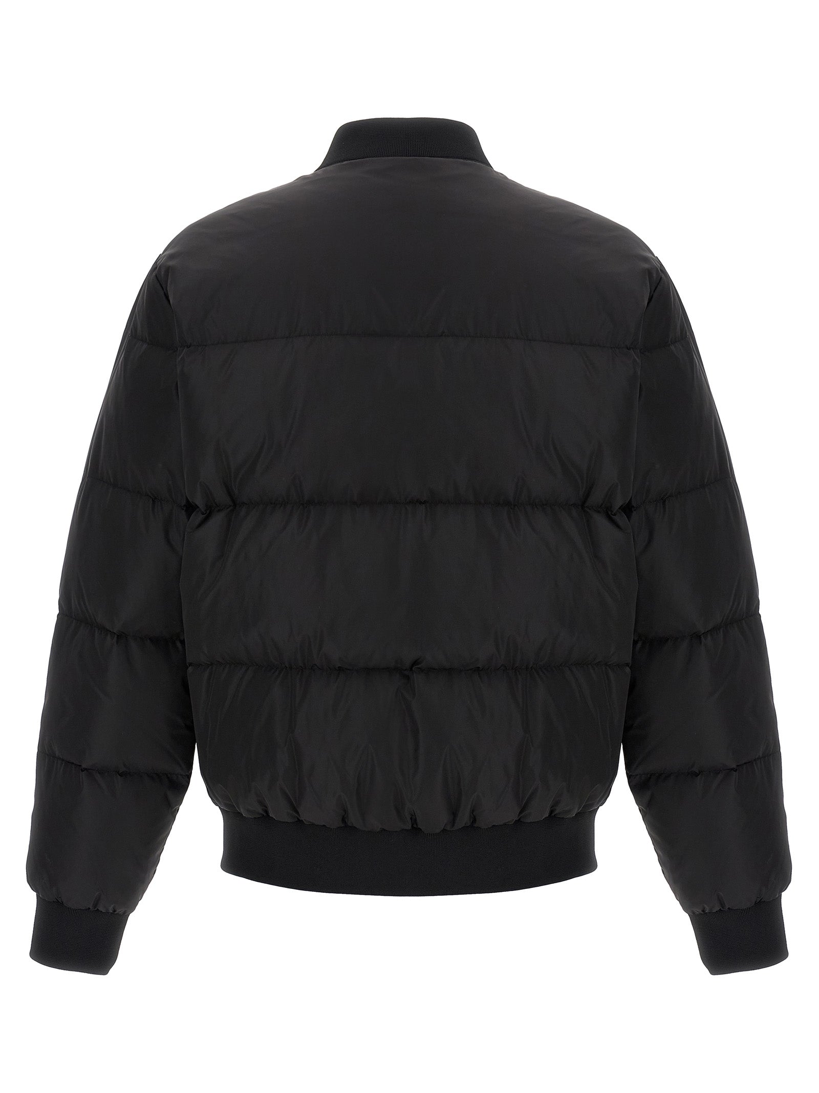 Dsquared² Black Polyamide Bomber