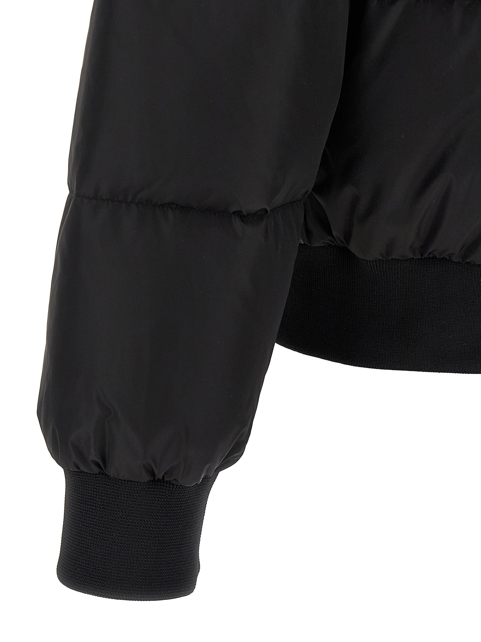 Dsquared² Black Polyamide Bomber