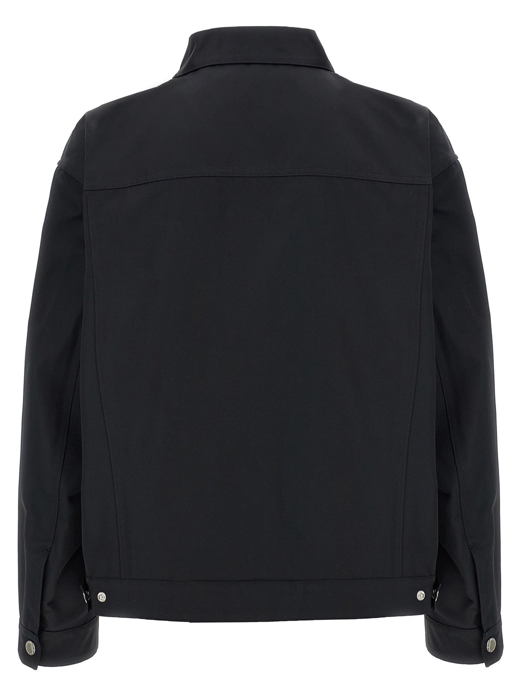 Dsquared² Black Polyester Full-Length Jacket
