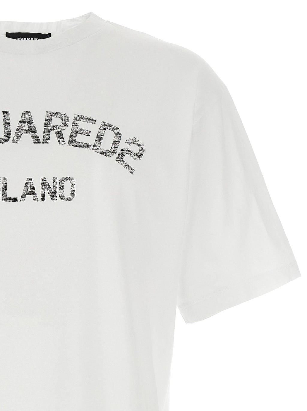 Dsquared² White Cotton T-Shirt