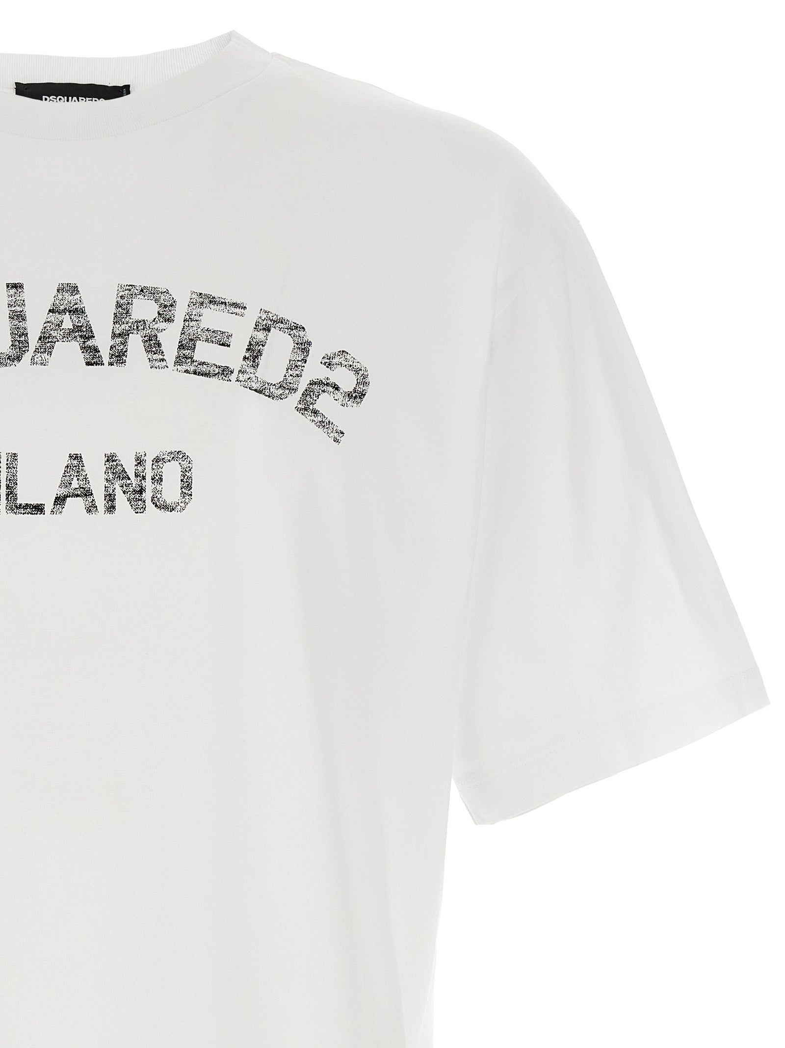 Dsquared² White Cotton T-Shirt