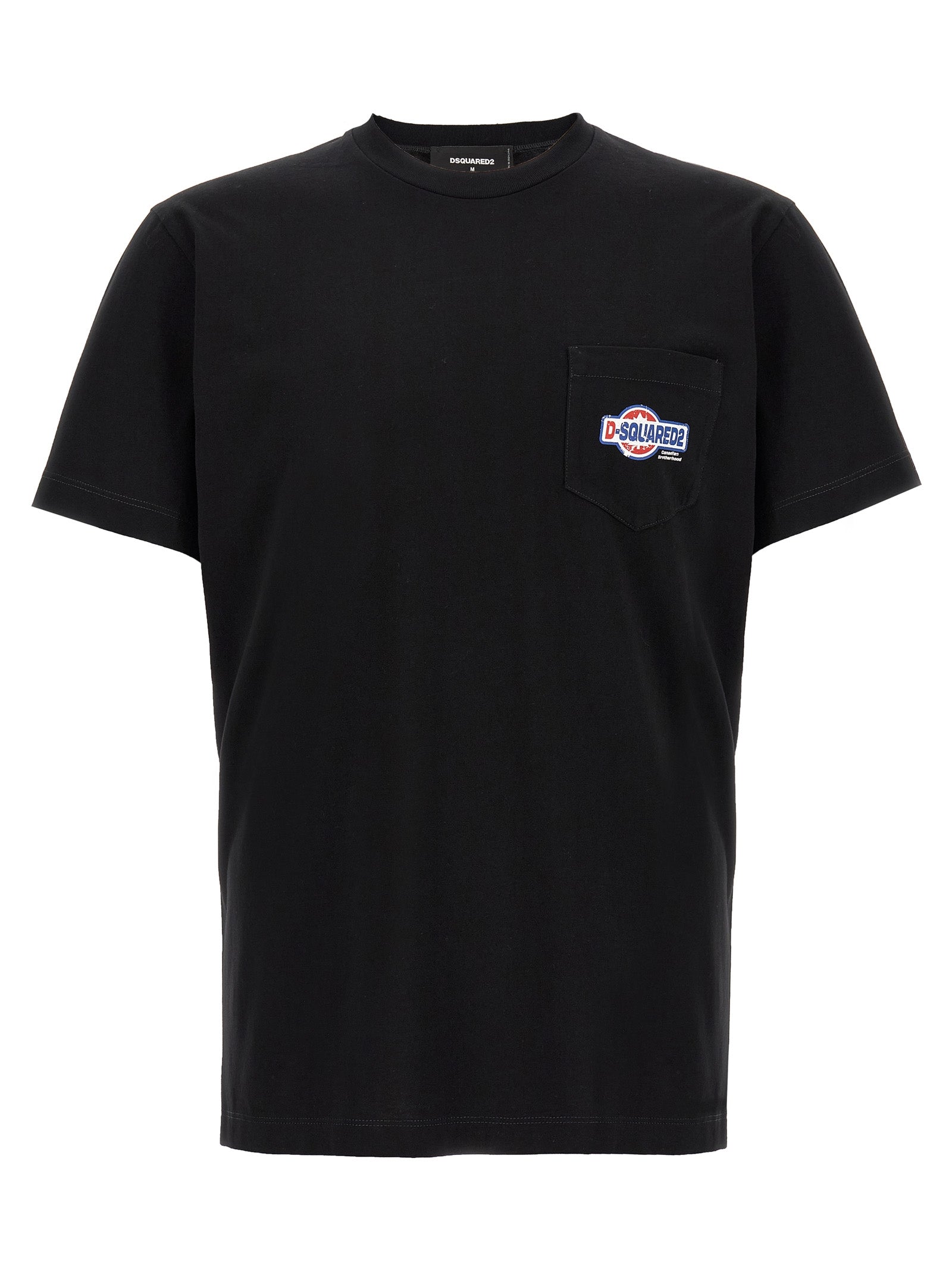 Dsquared² Black Cotton T-Shirt