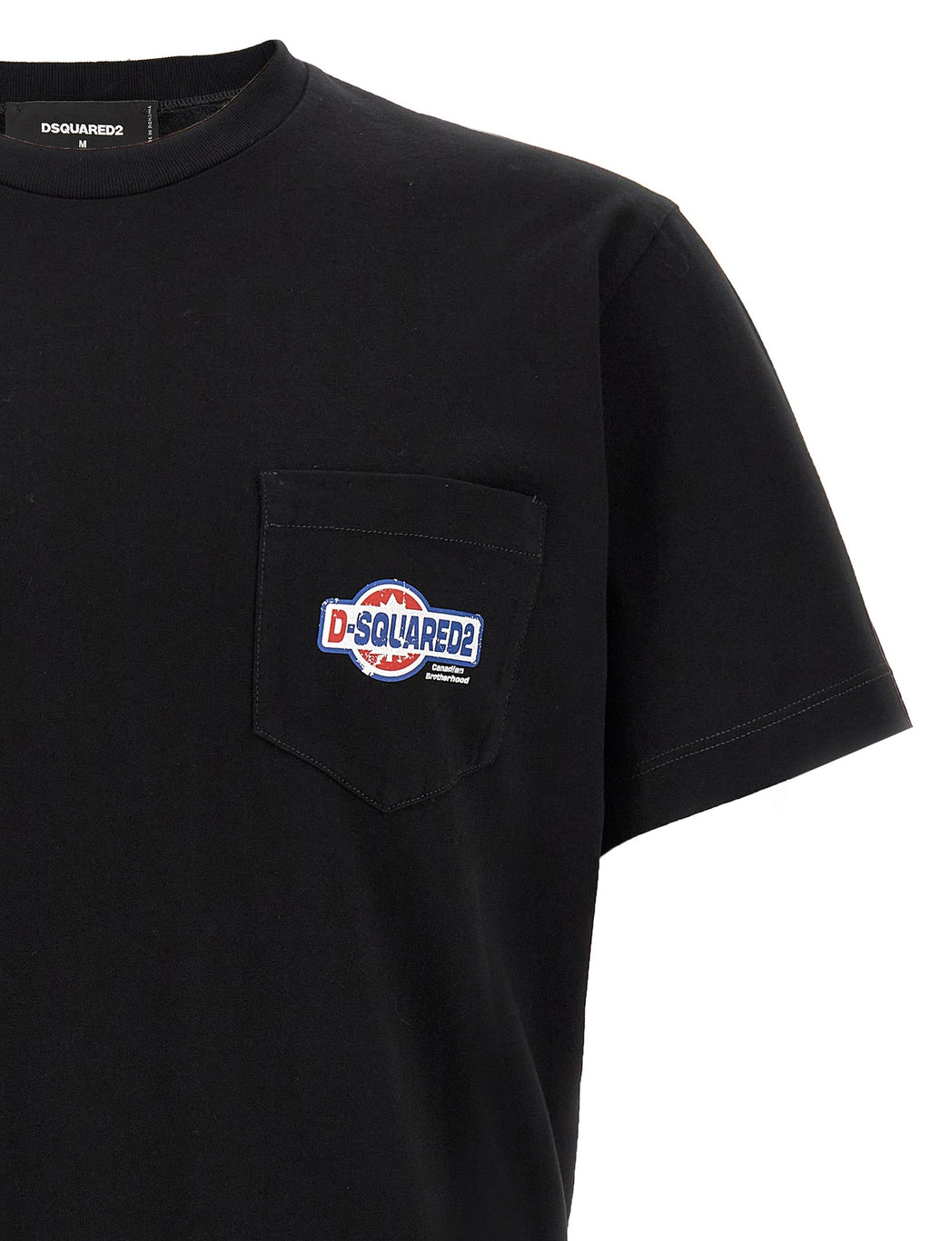 Dsquared² Black Cotton T-Shirt