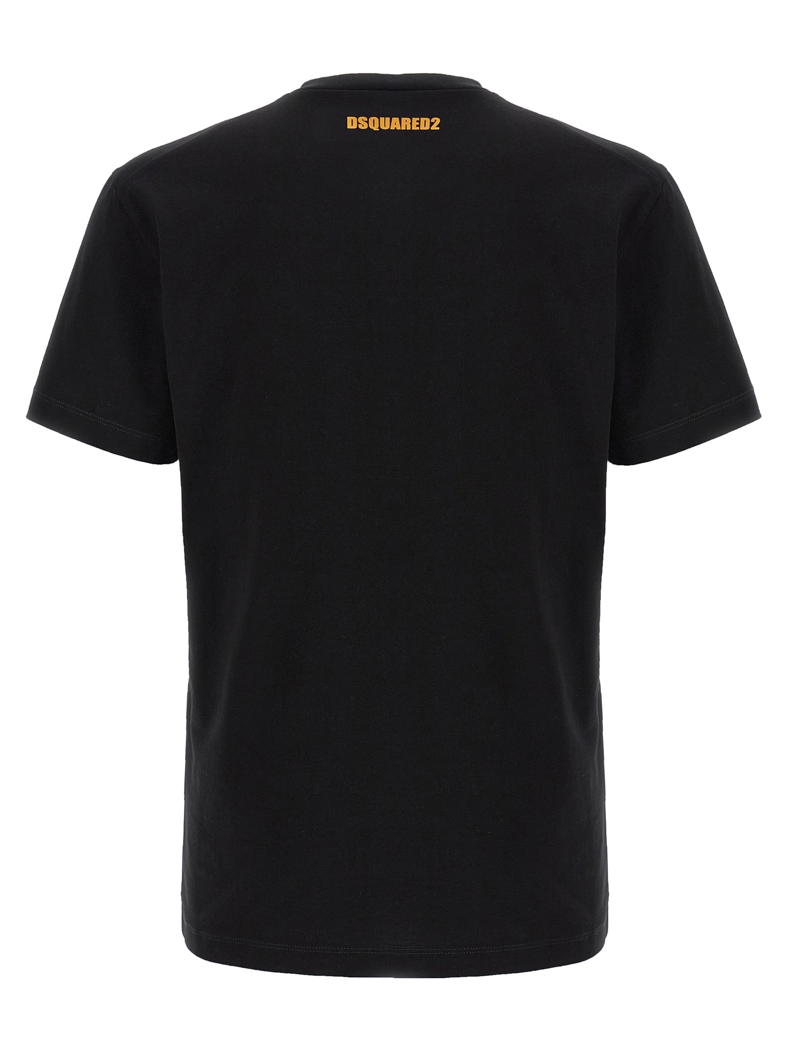 Dsquared² Black Cotton T-Shirt