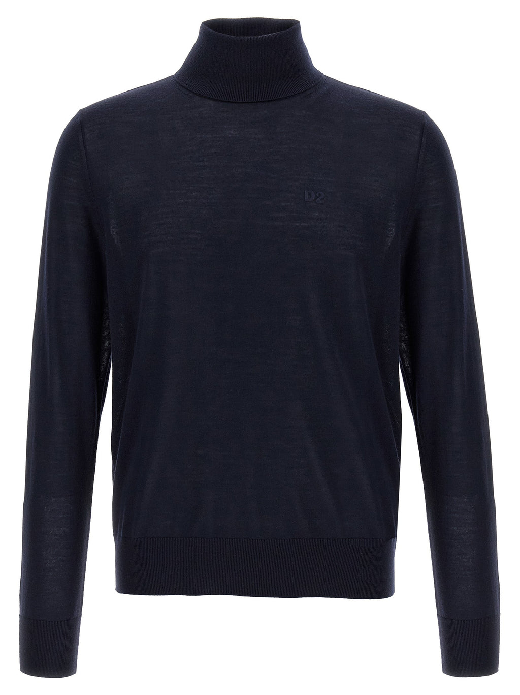 Dsquared² Blue Virgin Wool Cardigan
