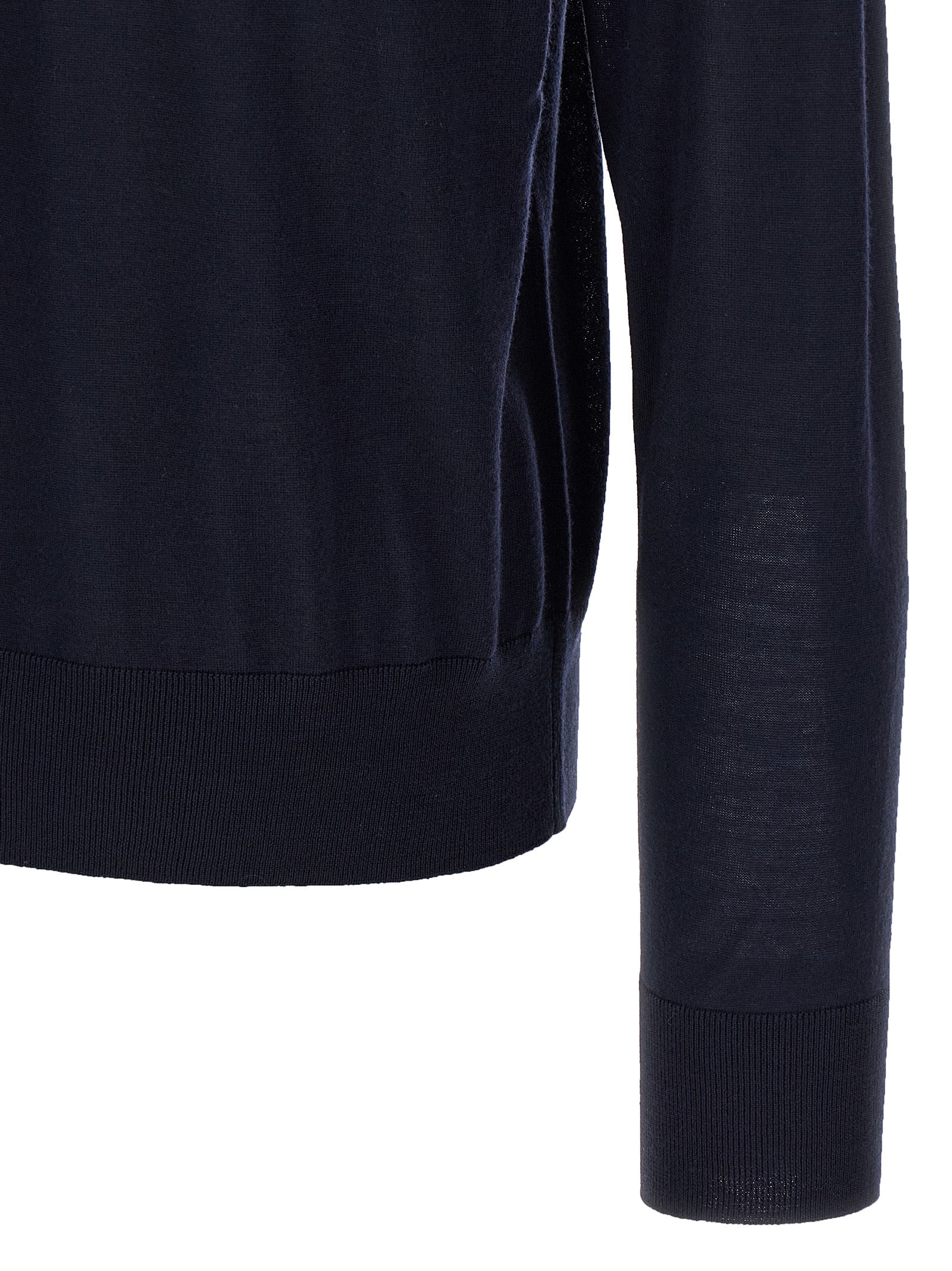 Dsquared² Blue Virgin Wool Cardigan