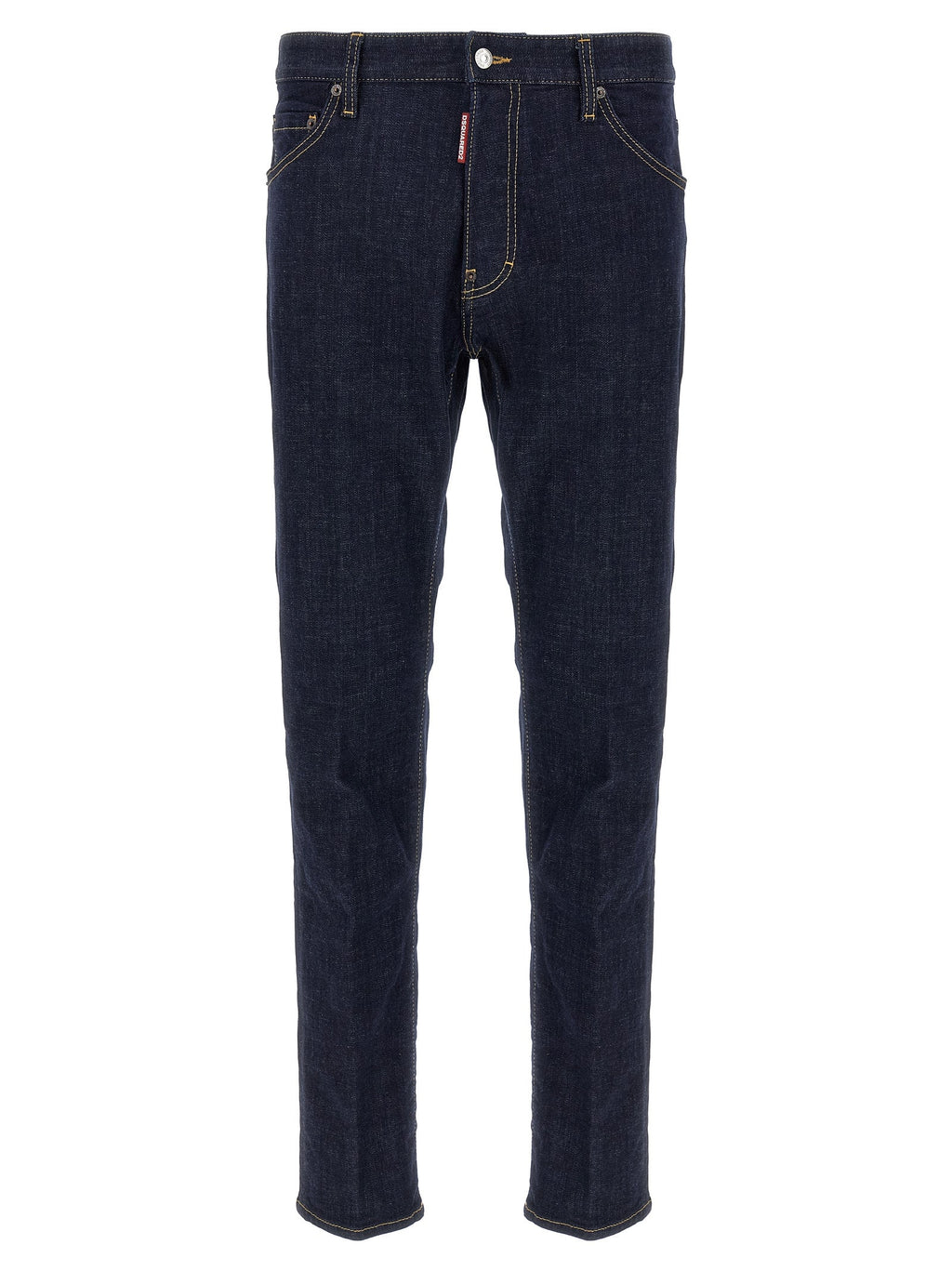 Dsquared² Blue Cotton Slim Fit Jeans