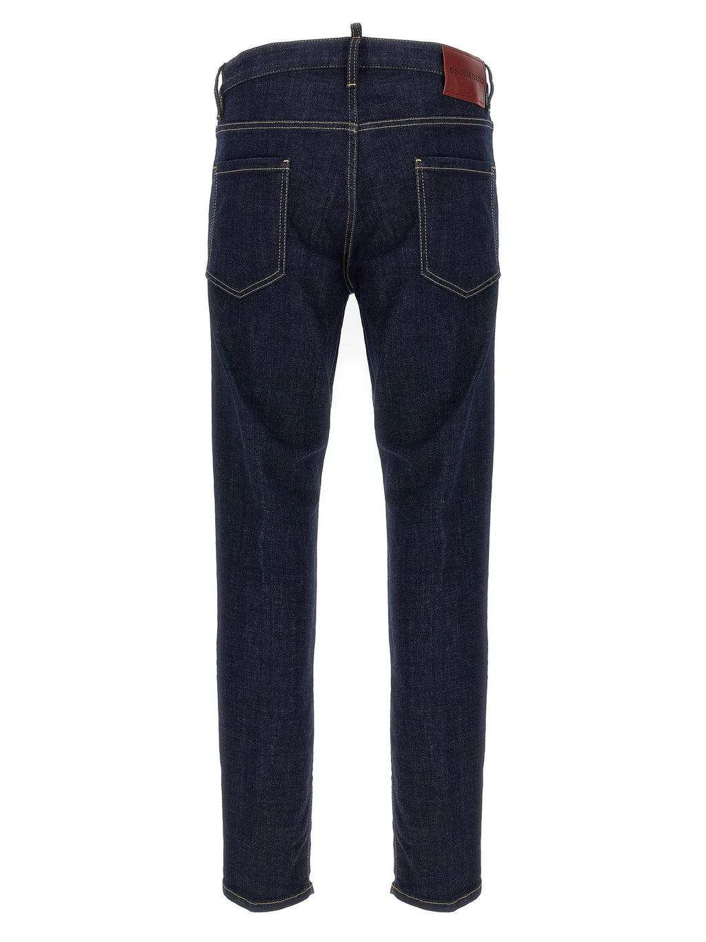 Dsquared² Blue Cotton Slim Fit Jeans