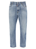 Dsquared² Blue Cotton Relaxed Fit Jeans