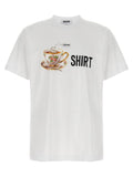 Moschino White Cotton T-Shirt