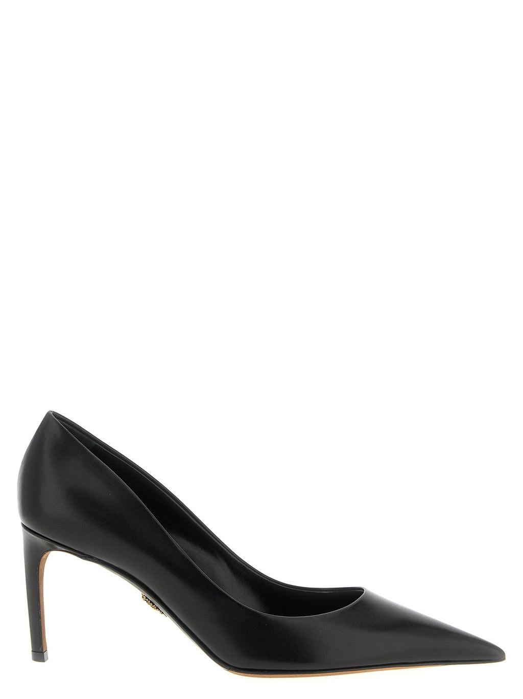 Dolce & Gabbana Black Calfskin High Heel Pumps