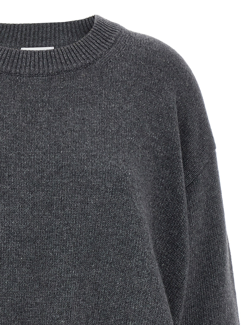 Ganni Gray Wool Cardigan