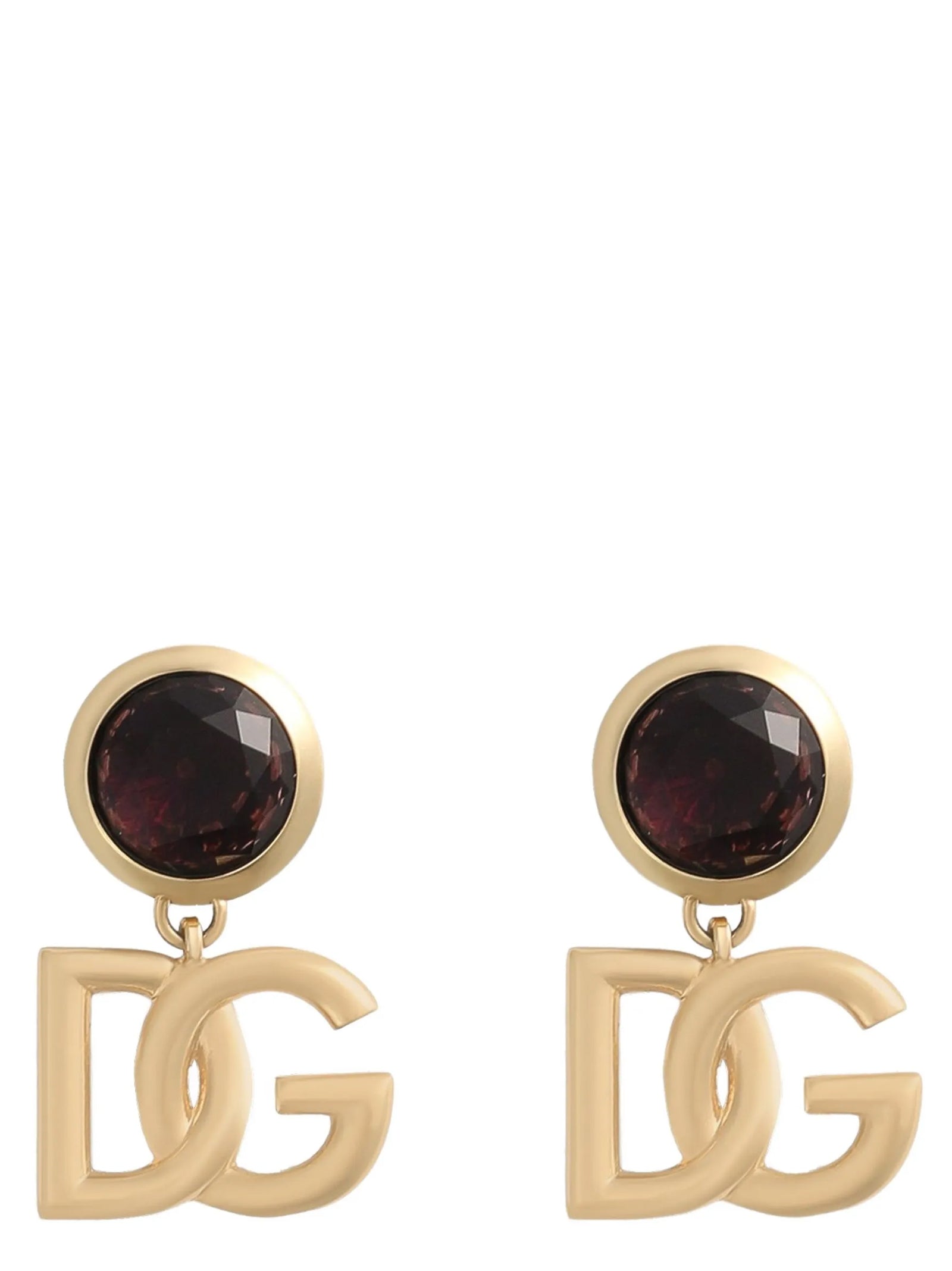 Dolce & Gabbana Gold Brass Earrings