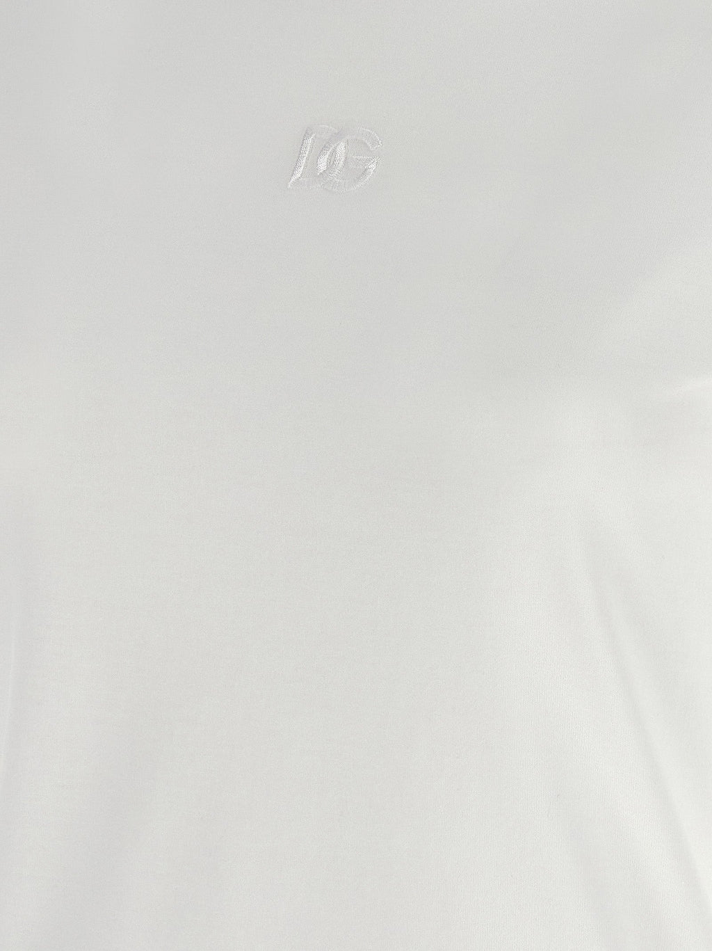 Dolce & Gabbana White Cotton T-Shirt