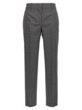 Ermanno Scervino Gray Virgin Wool Dress Pants