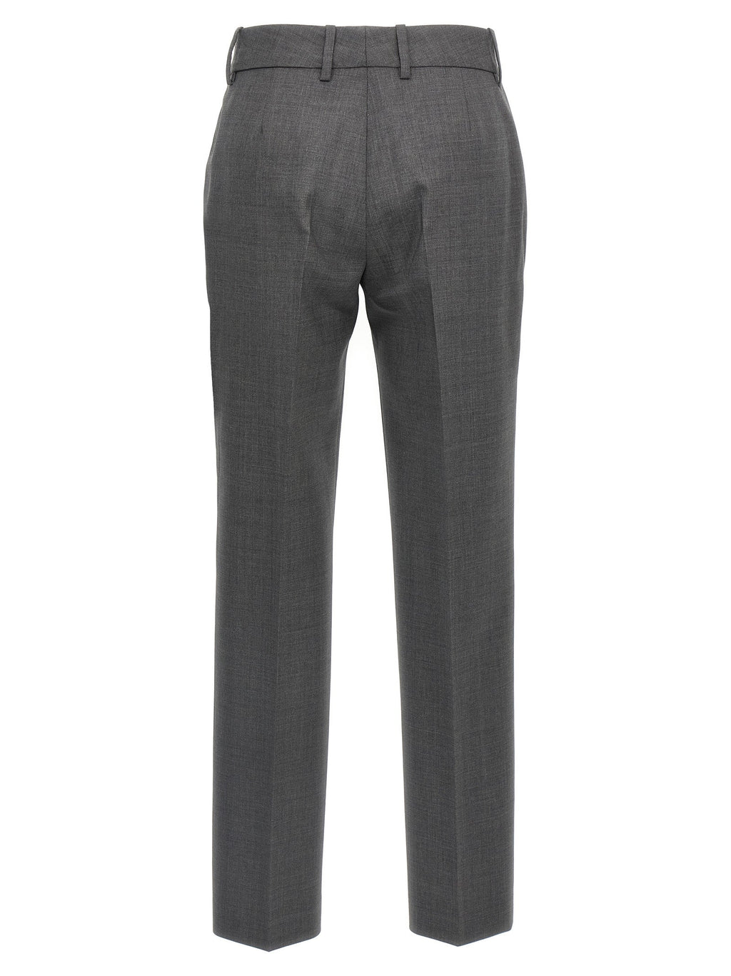 Ermanno Scervino Gray Virgin Wool Dress Pants