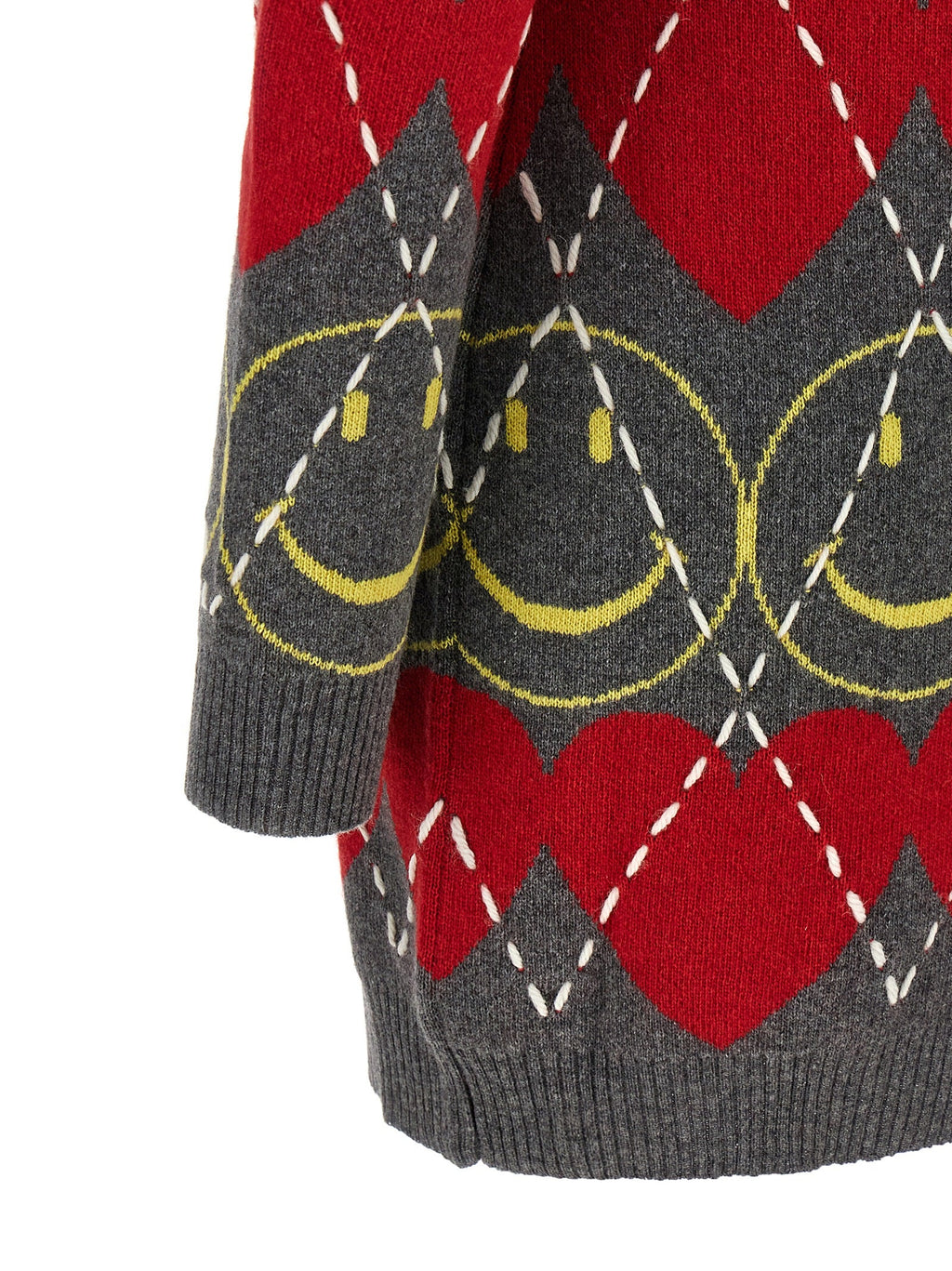Moschino Multicolor Wool Short Dress