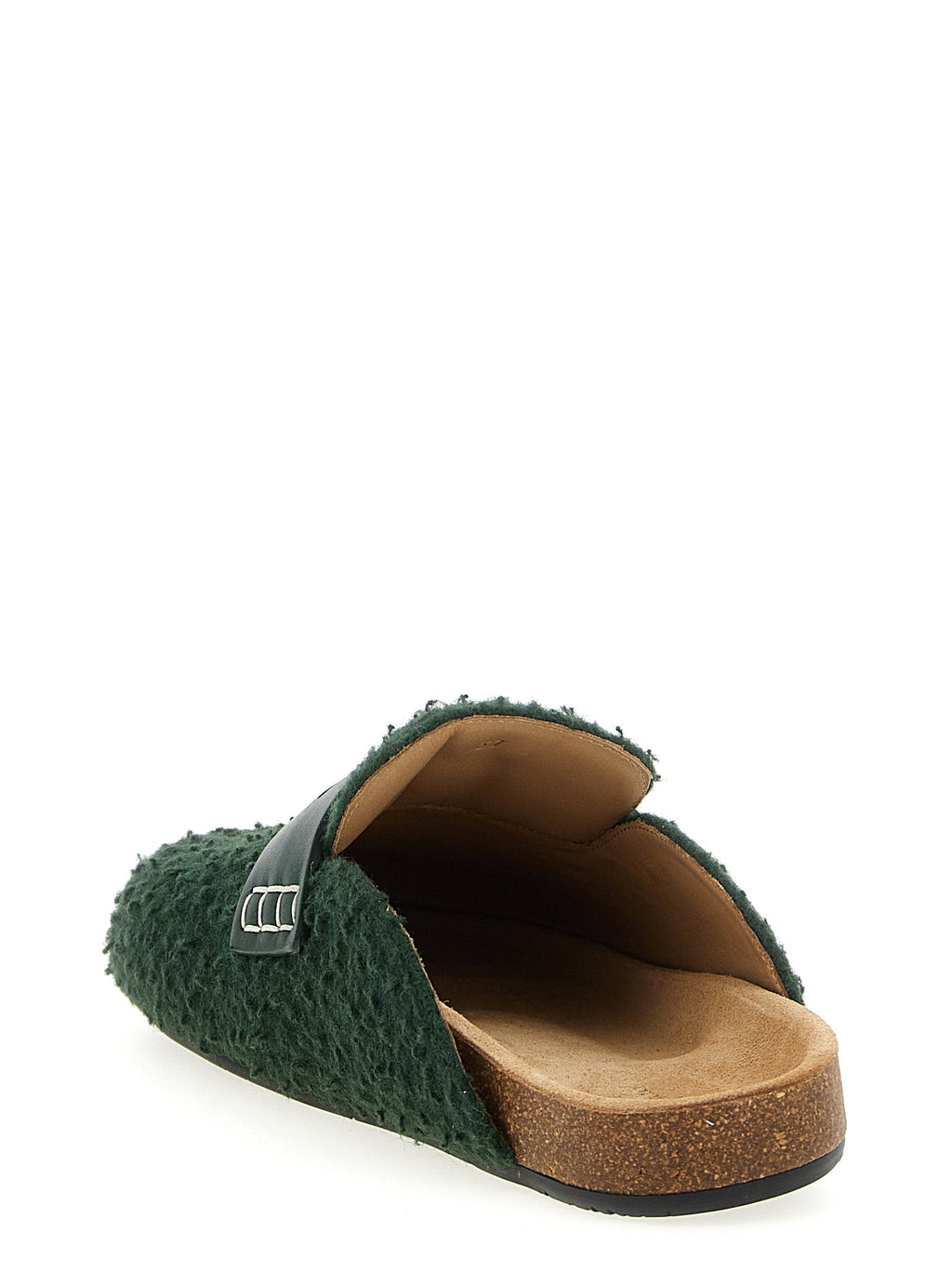 J.W.Anderson Bicolor Virgin Wool Slip-On Loafers