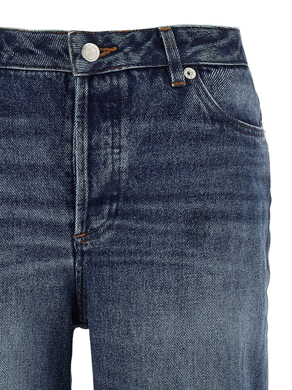 A.P.C. Blue Cotton Jeans Denim