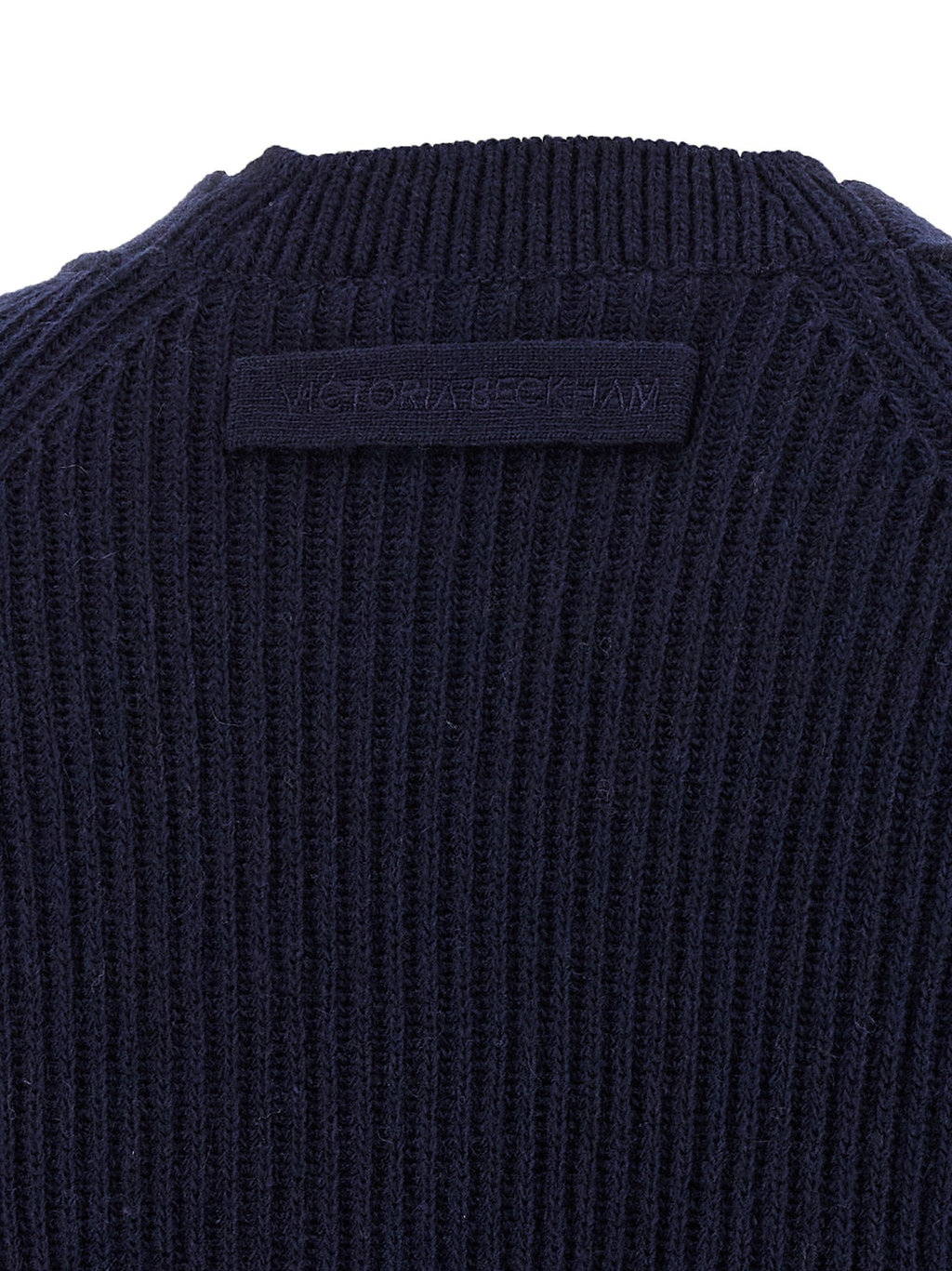 Victoria Beckham Blue Wool Cardigan
