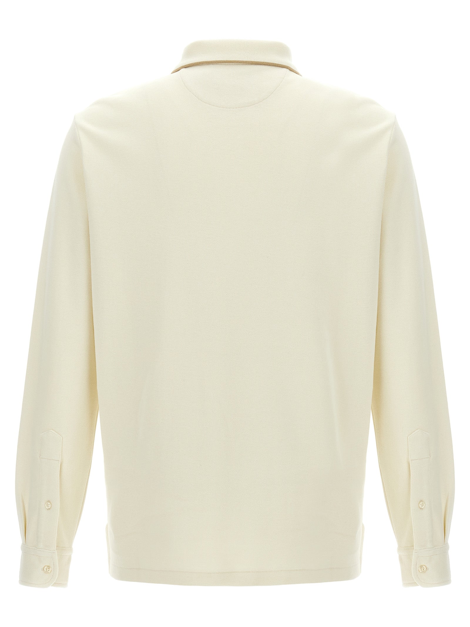 Polo Ralph Lauren Beige Cotton Polo Shirt