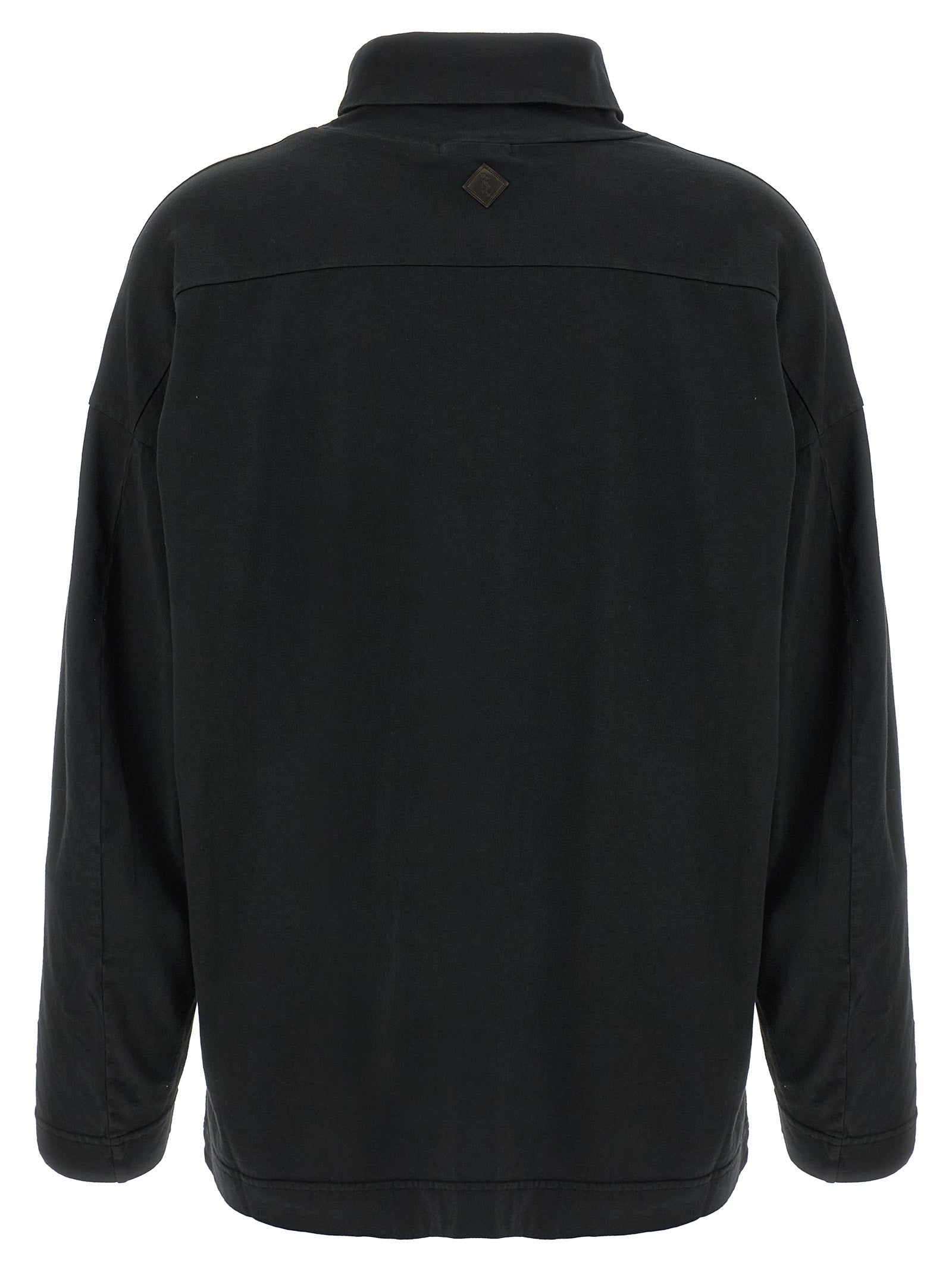 Haikure Black Cotton Cardigan