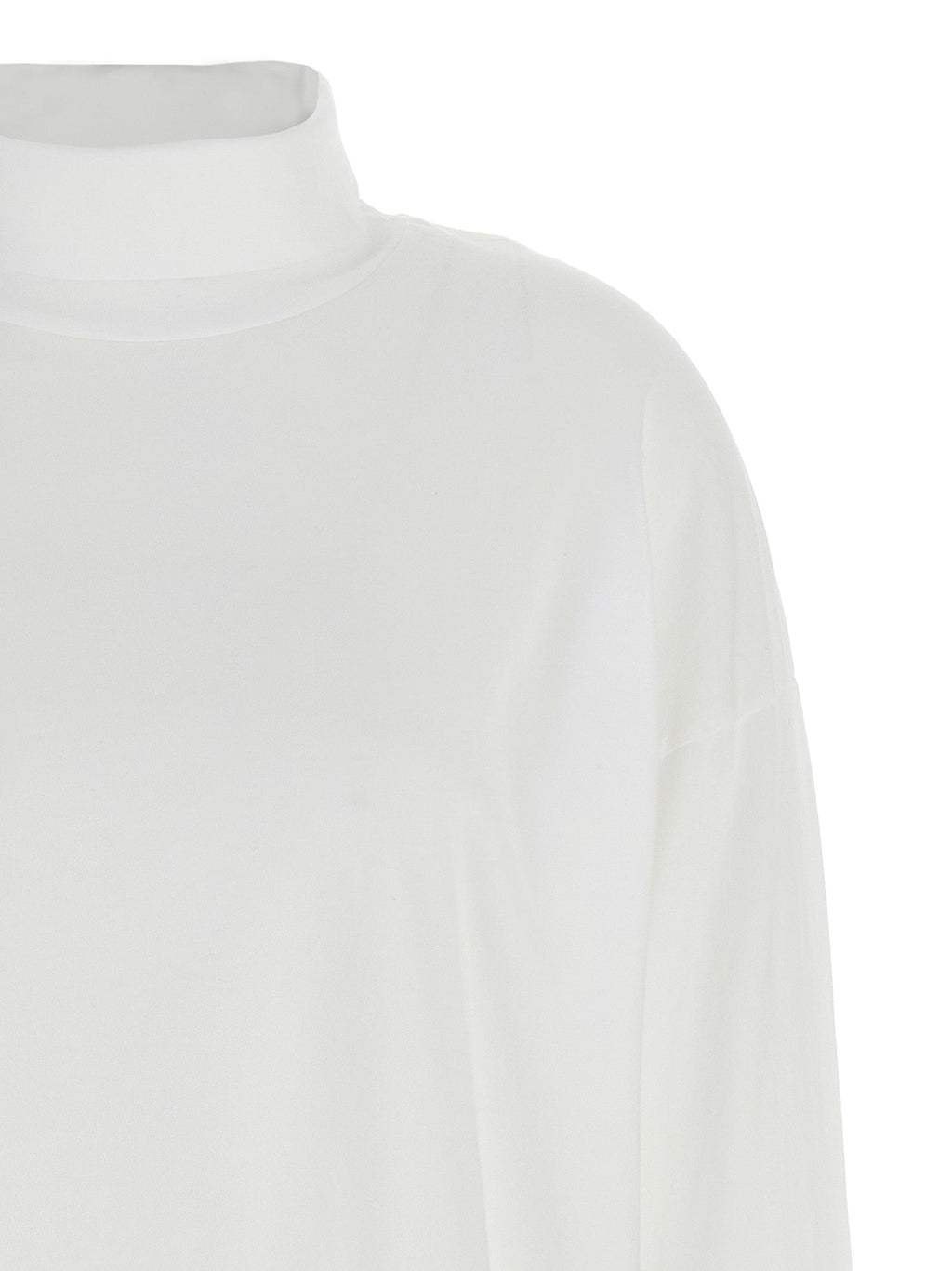 Haikure White Cotton Cardigan