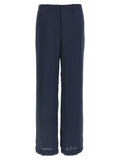 Theory Blue Polyester Casual Pants