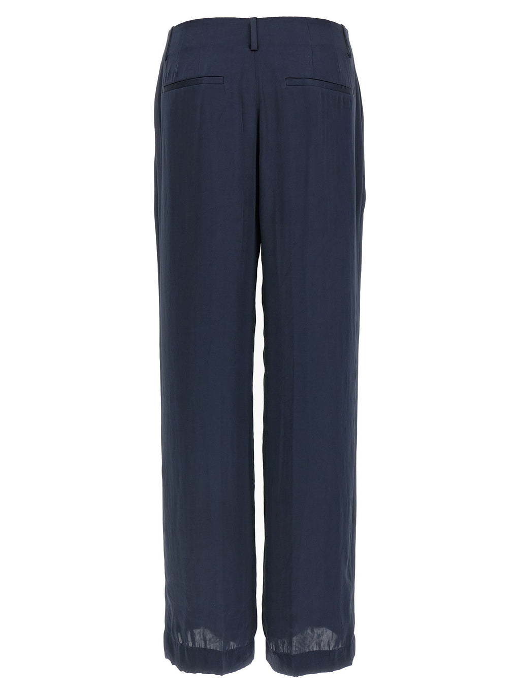 Theory Blue Polyester Casual Pants