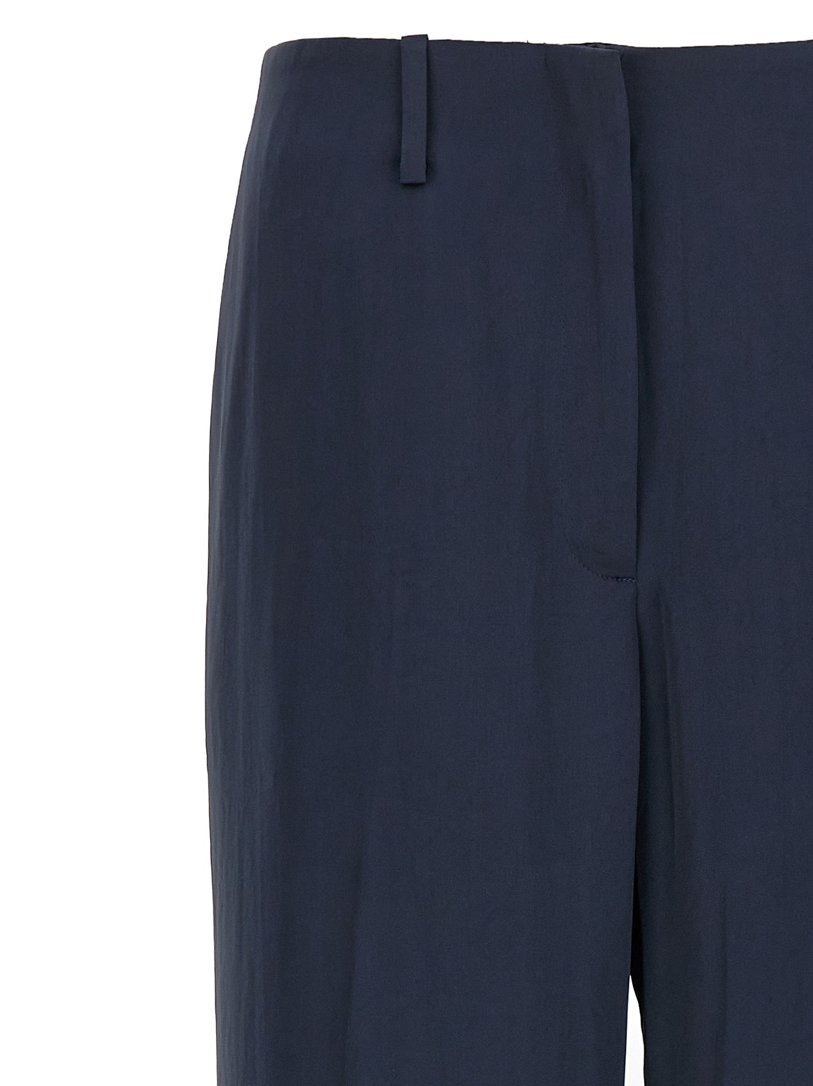 Theory Blue Polyester Casual Pants