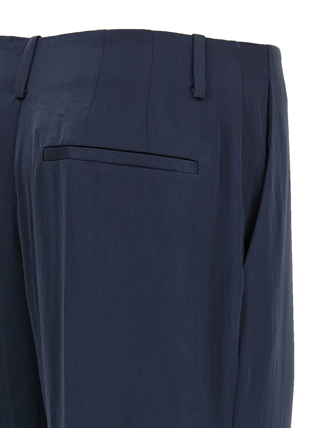 Theory Blue Polyester Casual Pants