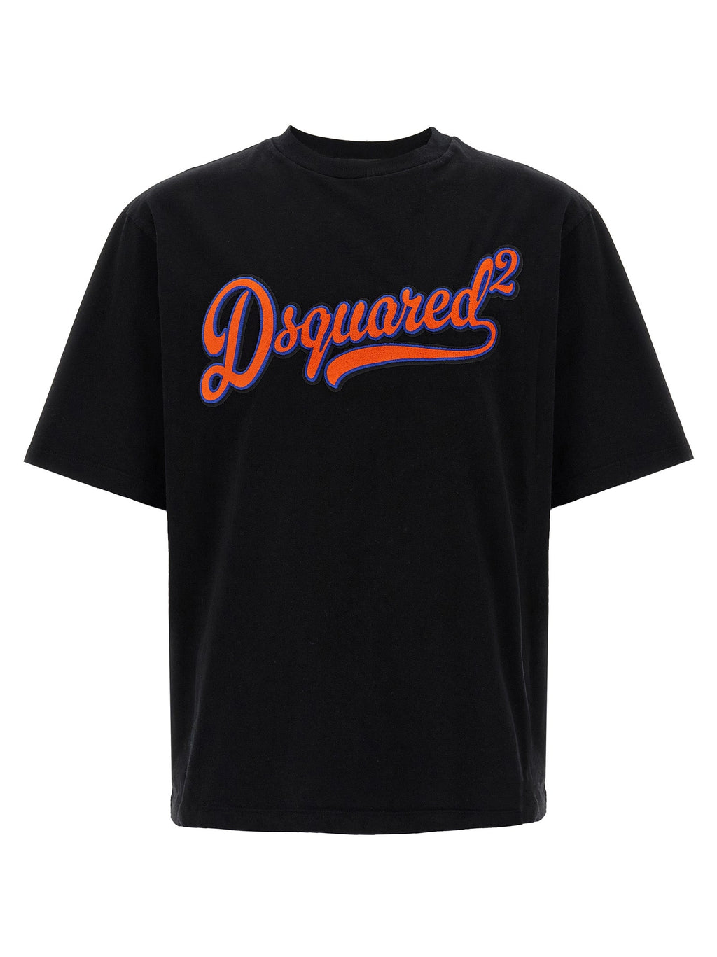 Dsquared² Black Cotton T-Shirt