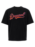Dsquared² Black Cotton T-Shirt
