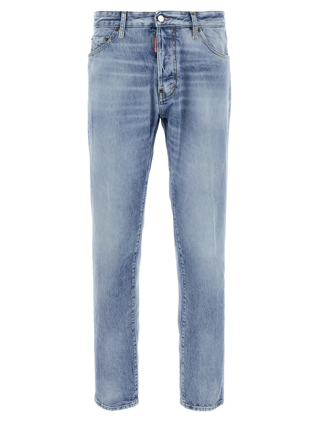 Dsquared² Blue Cotton Skinny Jeans