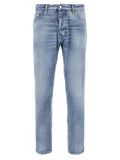 Dsquared² Blue Cotton Skinny Jeans