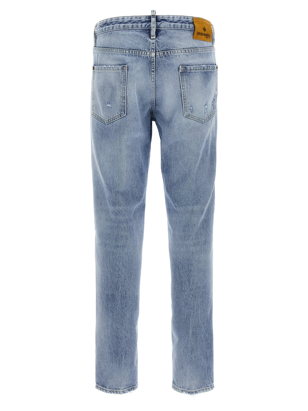 Dsquared² Blue Cotton Skinny Jeans