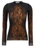Jean Paul Gaultier Multicolor Polyamide Pattern Shirt